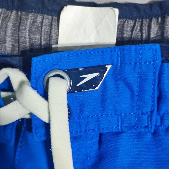 Speedo swim trunk men's size L light blue with grey colour - Picture 7 of 12